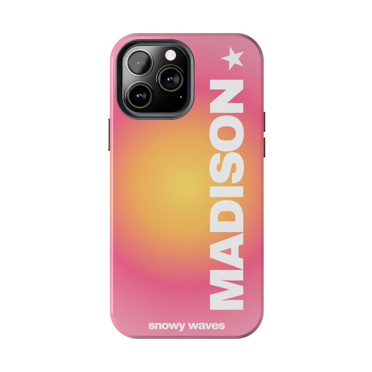 Custom Pink Aura Phone Case
