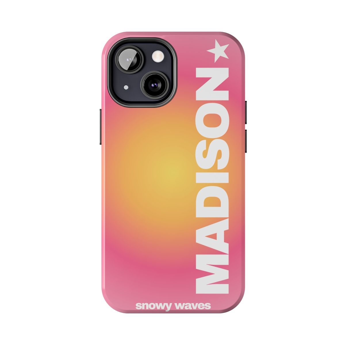 Custom Pink Aura Phone Case