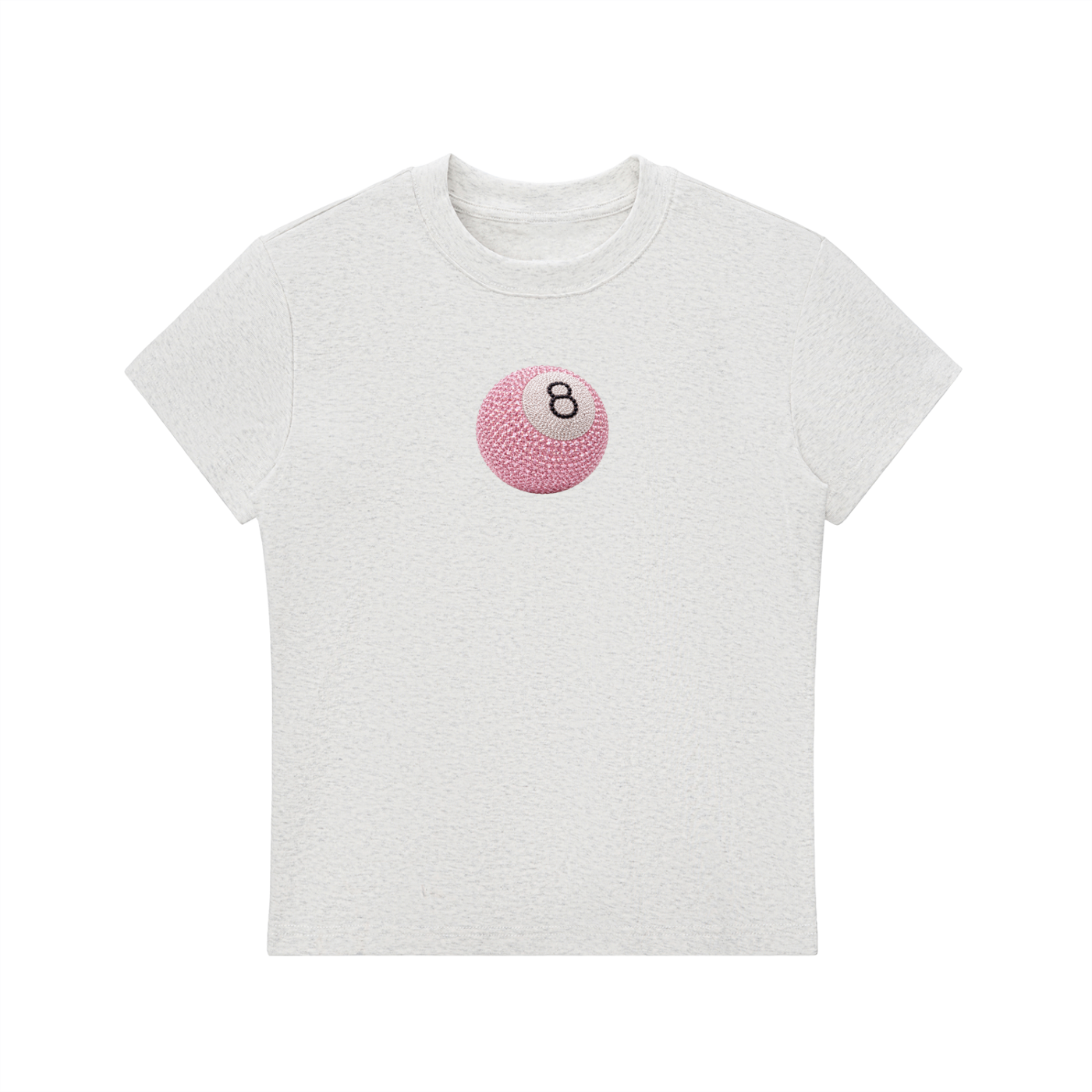 Pink Billiard Ball Baby Tee