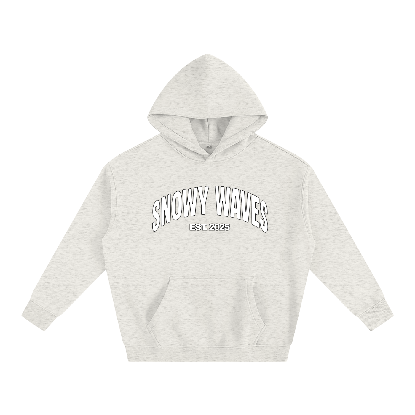 Snowy Waves Hoodie