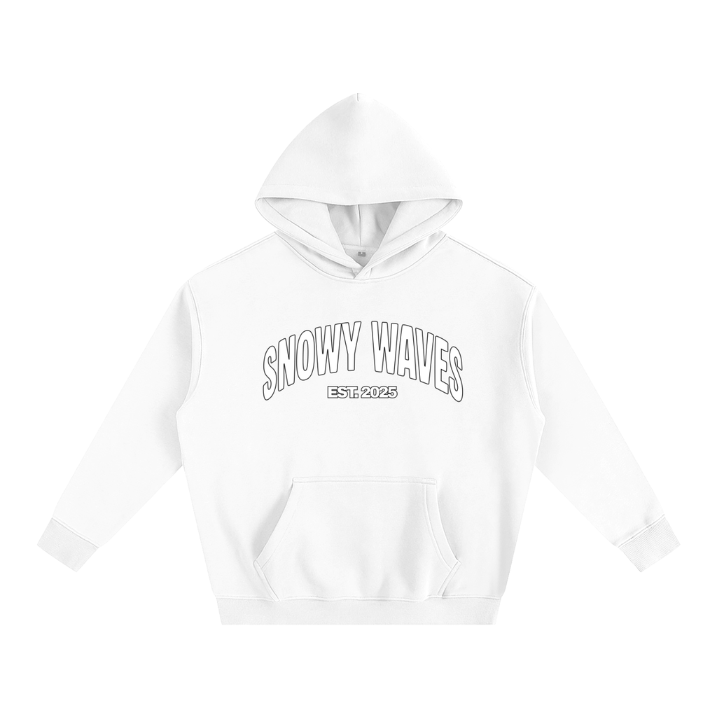 Snowy Waves Hoodie