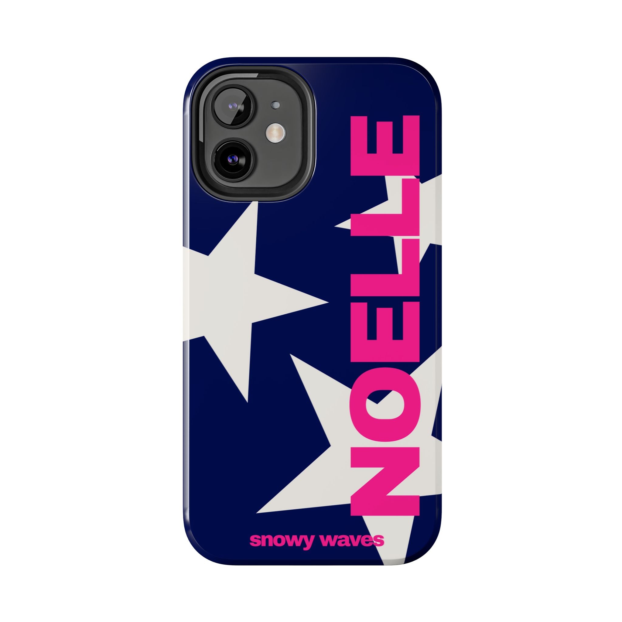 Custom White Stars and Blue Background Phone Case