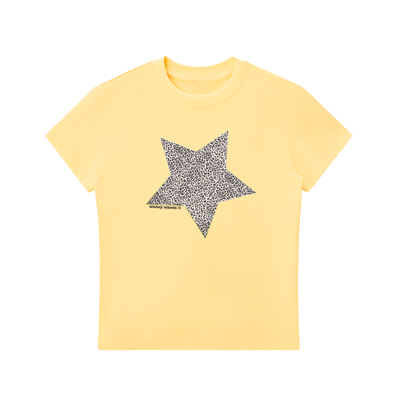 Little Leopard Star Baby Tee