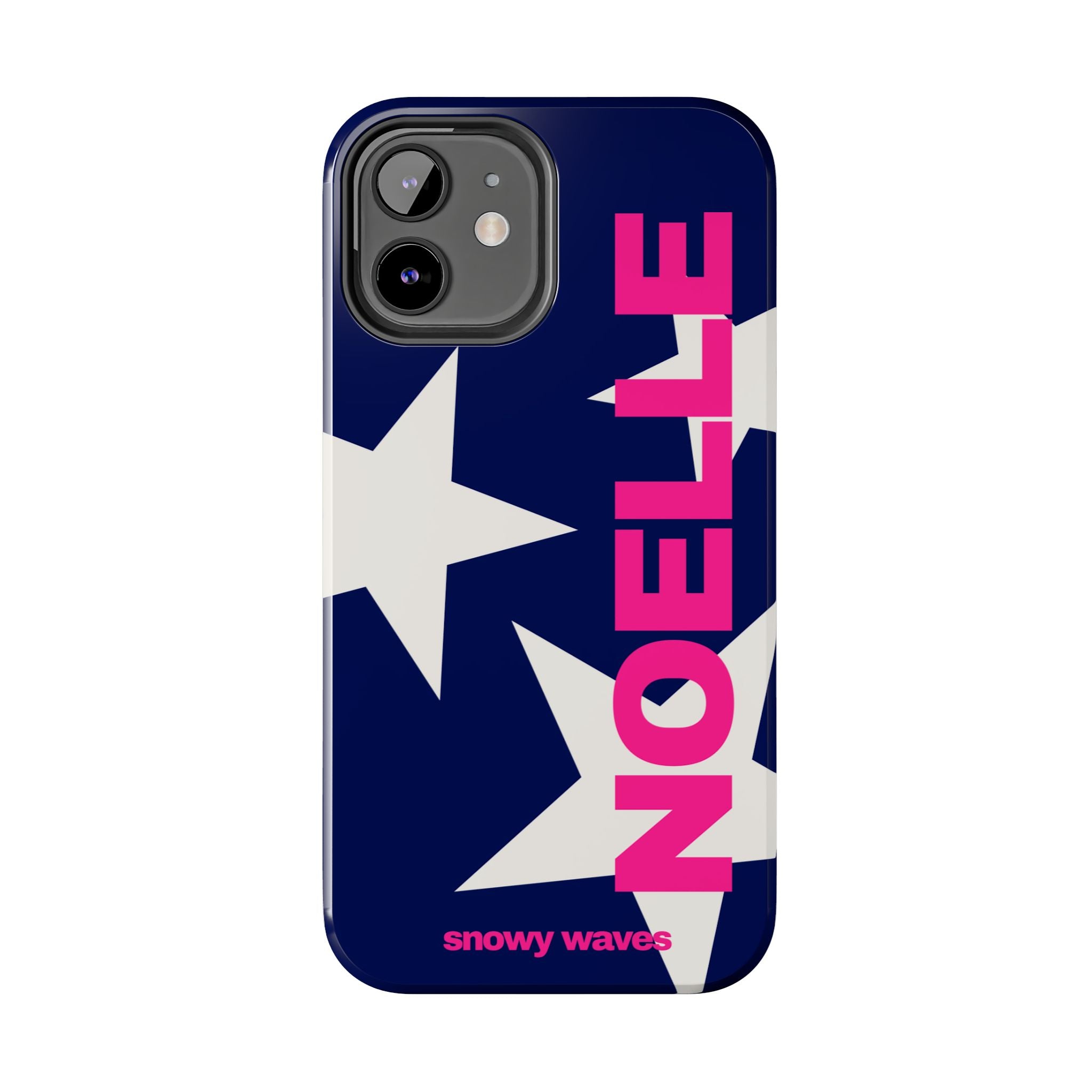 Custom White Stars and Blue Background Phone Case