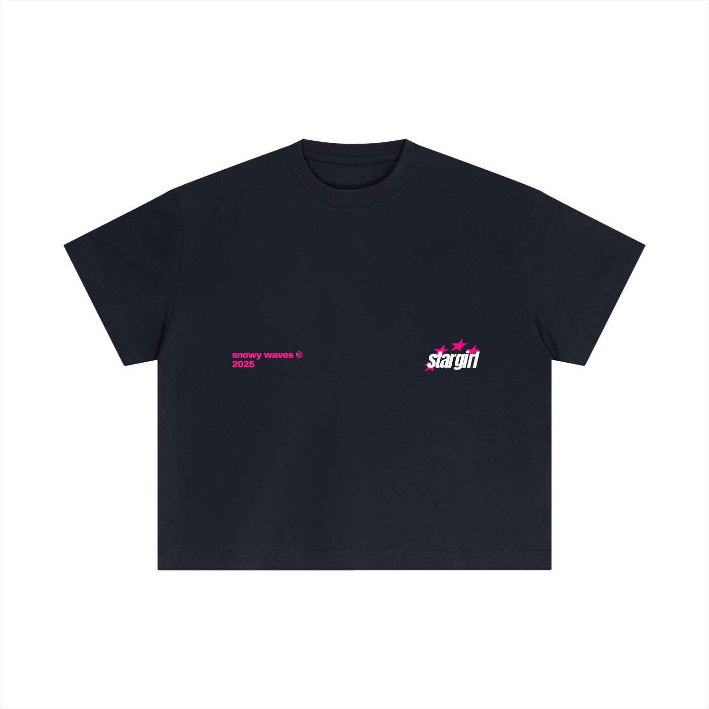 Star Girl Cotton Boxy T-Shirt