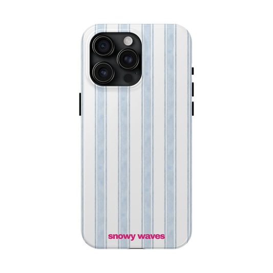 Light blue stripes Phone Case