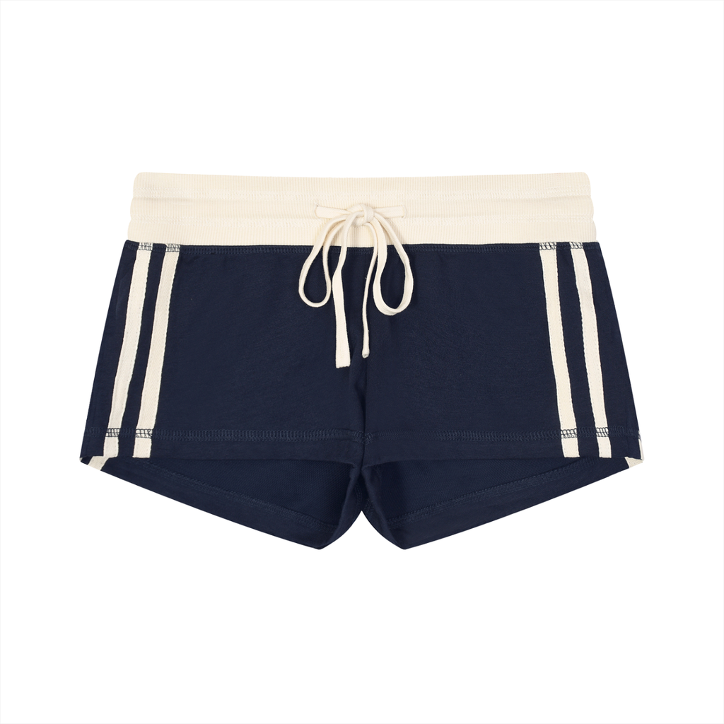 Women's Navy blue and Polka Dot Star  Shorts