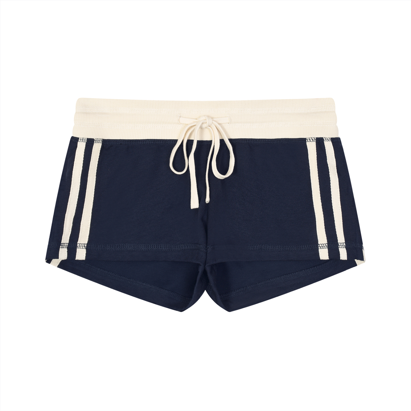 Women's Navy blue and Polka Dot Star  Shorts
