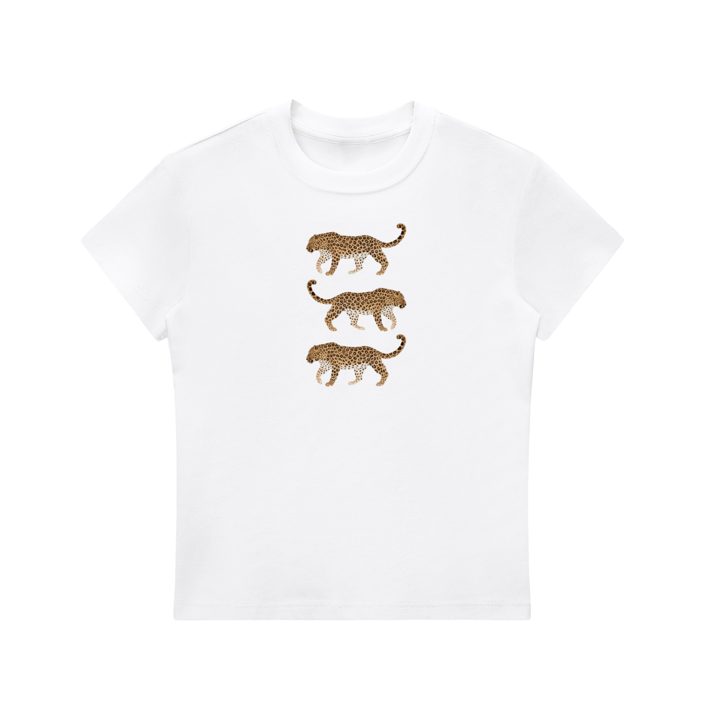 3 Leopards Baby Tee