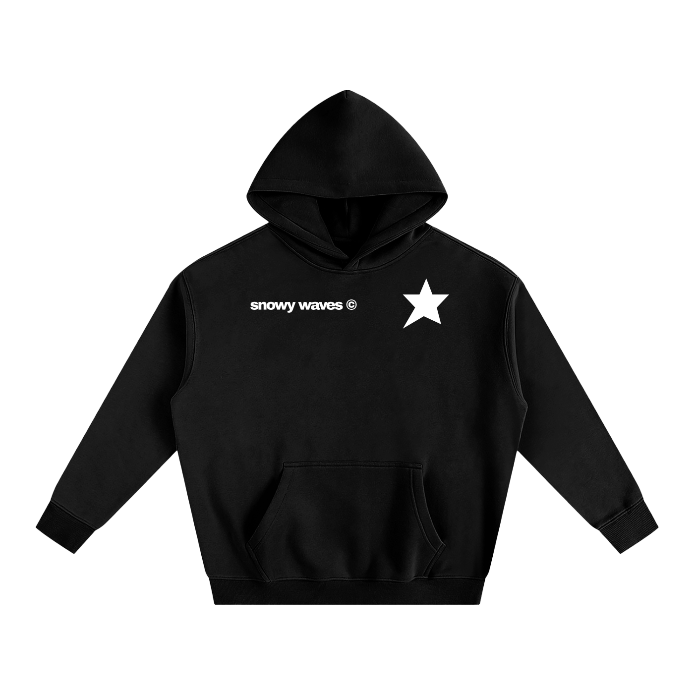 White stars Hoodie