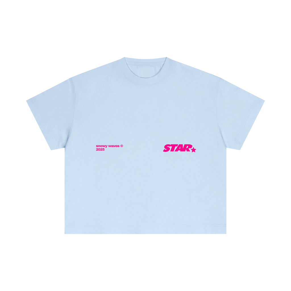 Star Cotton Boxy T-Shirt