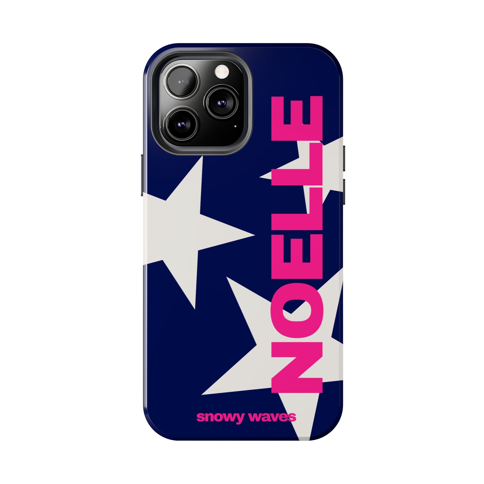 Custom White Stars and Blue Background Phone Case