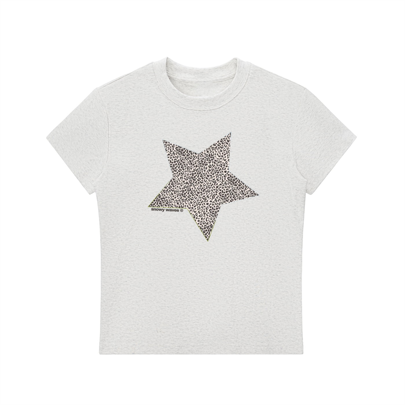 Little Leopard Star Baby Tee