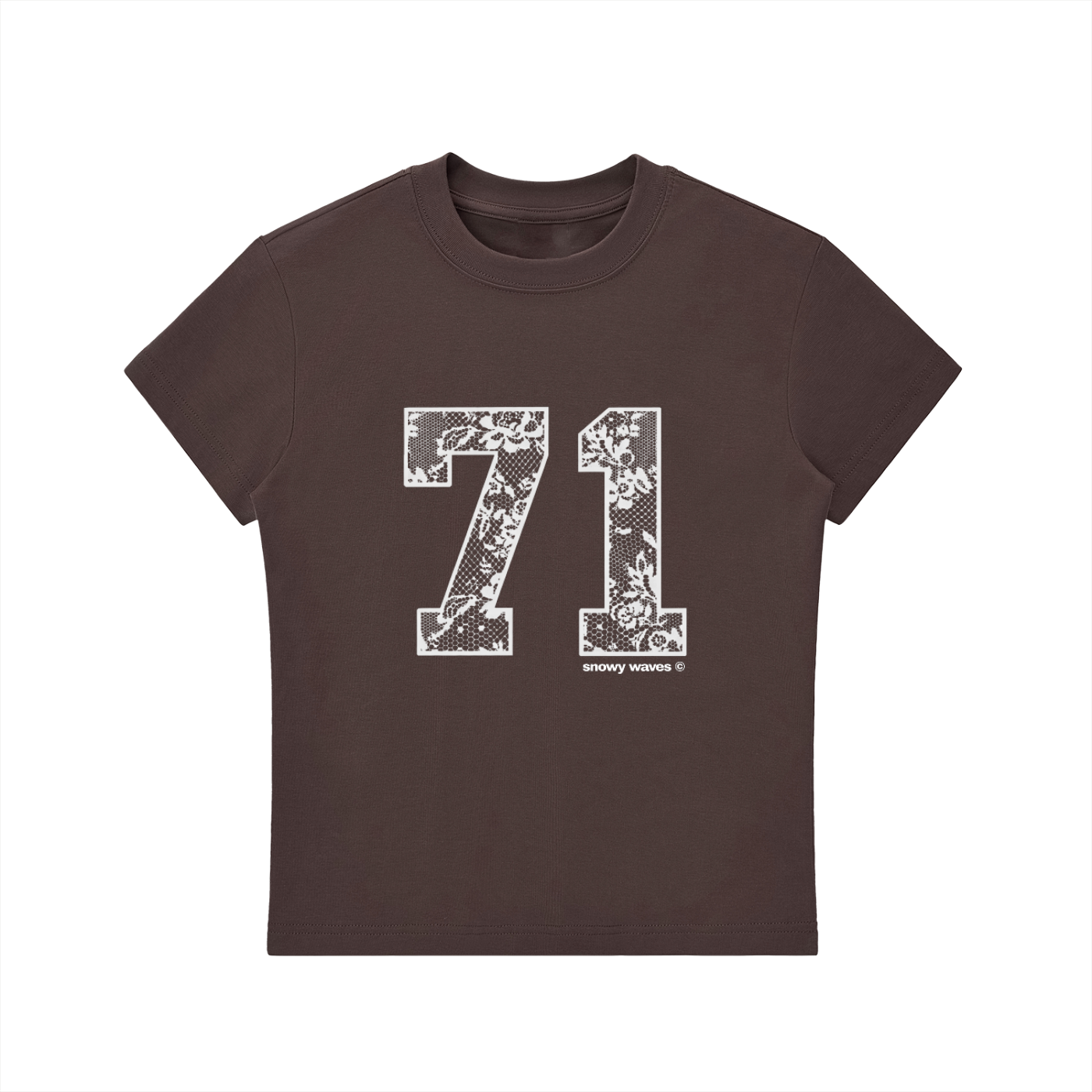 Lace 71 Baby Tee