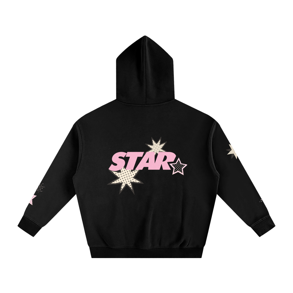 Polka Dot Star Oversize Hoodie