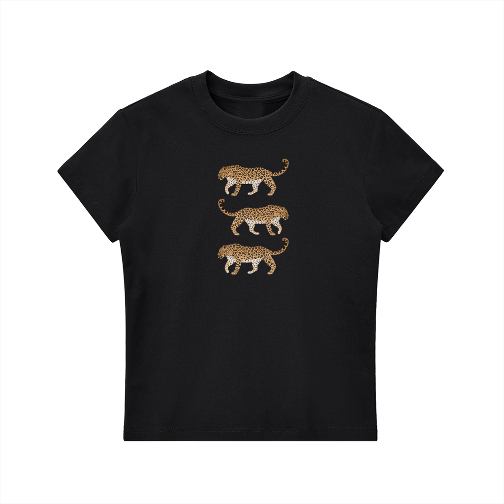 3 Leopards Baby Tee