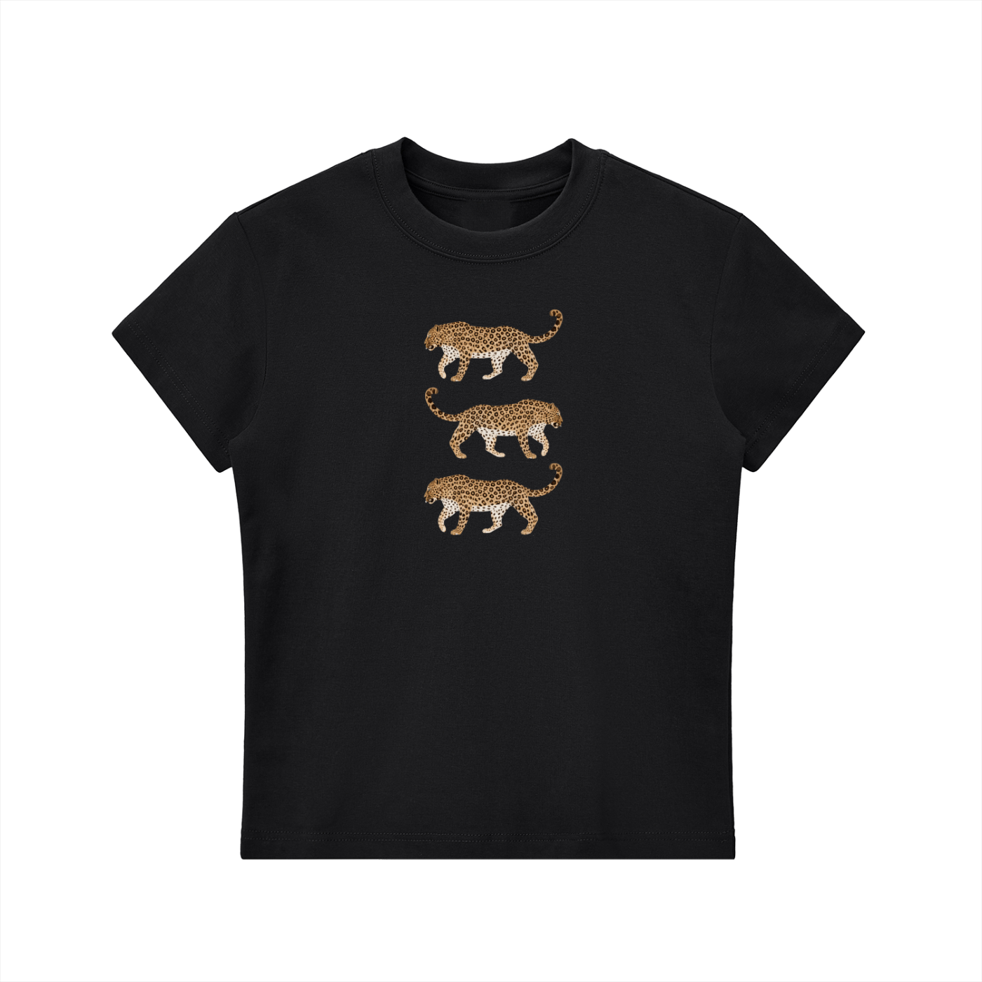 3 Leopards Baby Tee