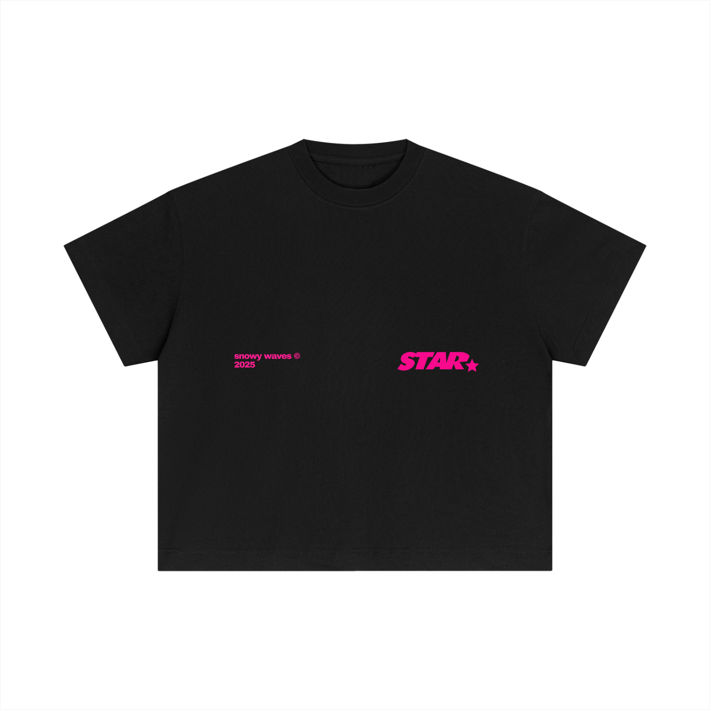 Star Cotton Boxy T-Shirt