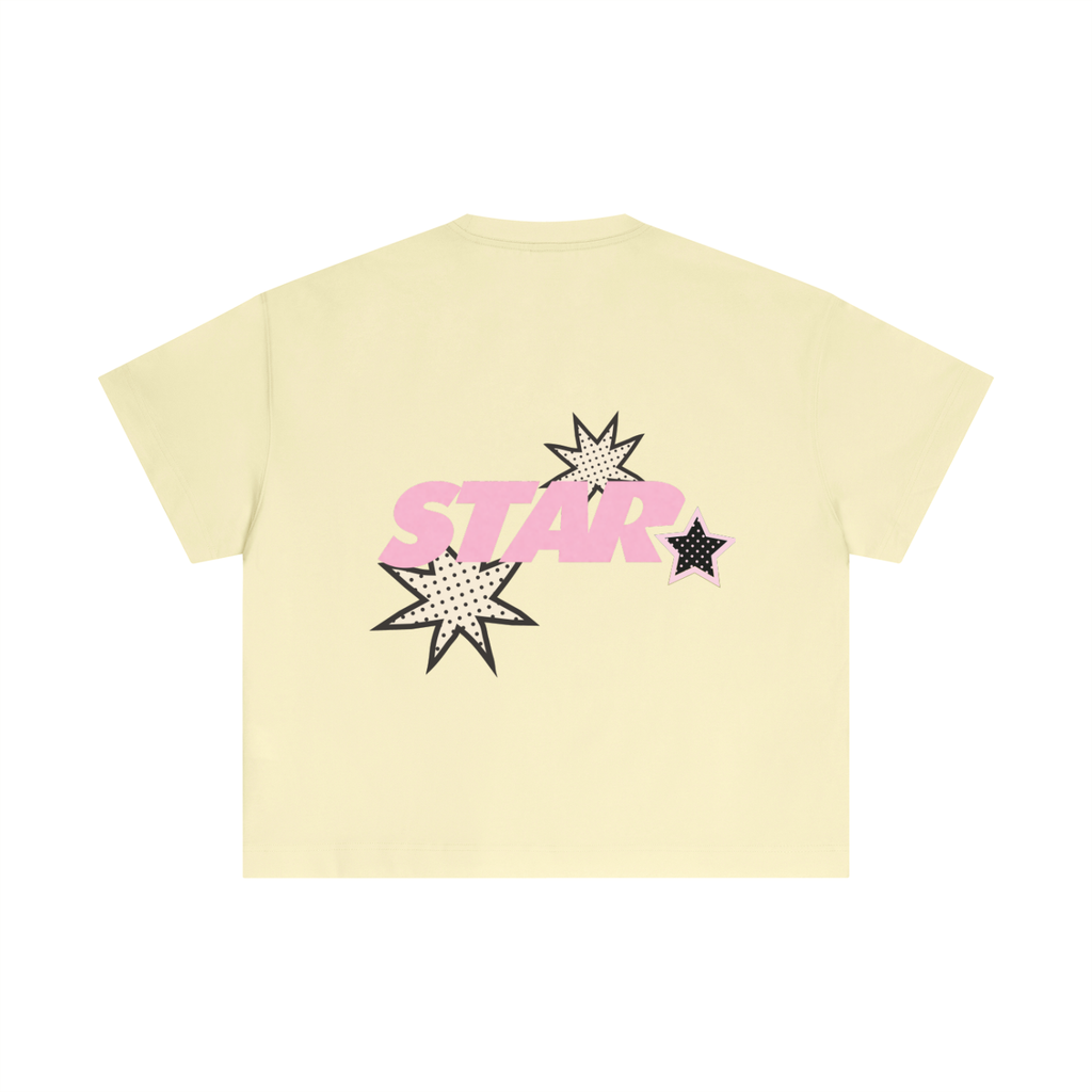 Polka Dot Star Boxy T-shirt