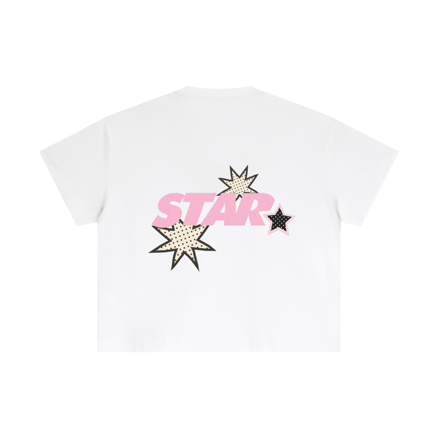 Polka Dot Star Boxy T-shirt