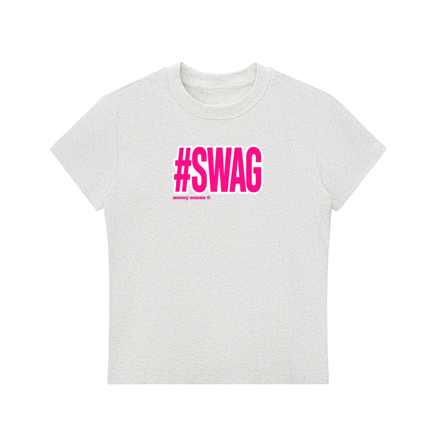 Pink #SWAG Baby Tee