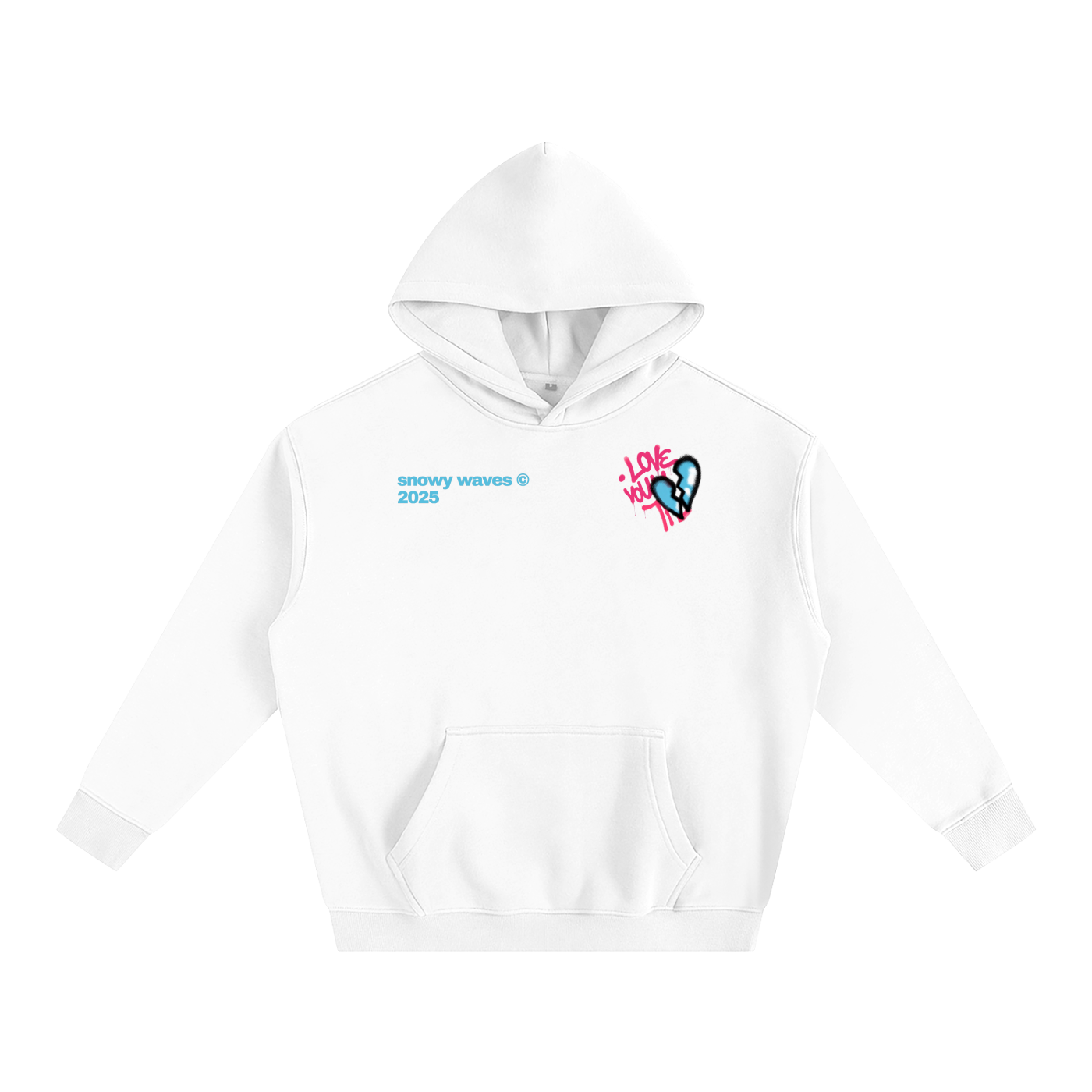 Love You Too Oversize Hoodie
