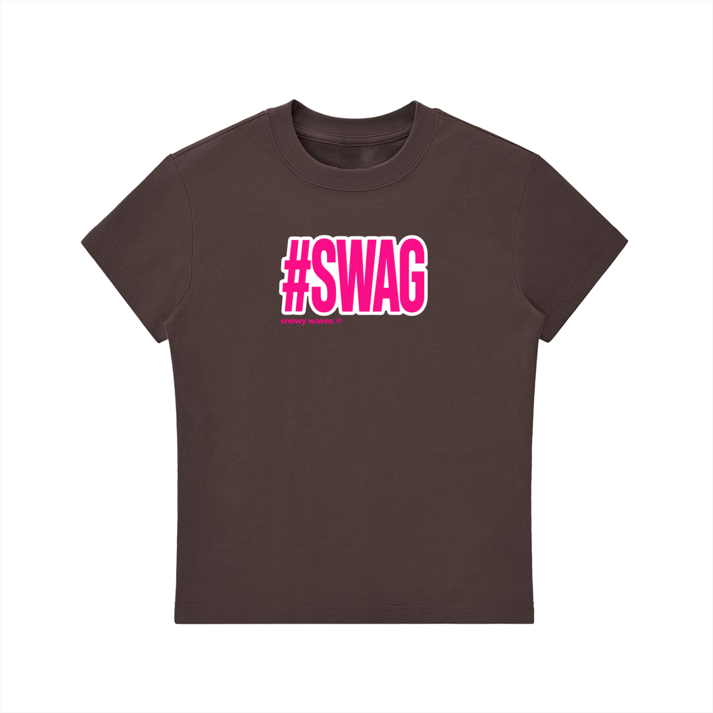 Pink #SWAG Baby Tee