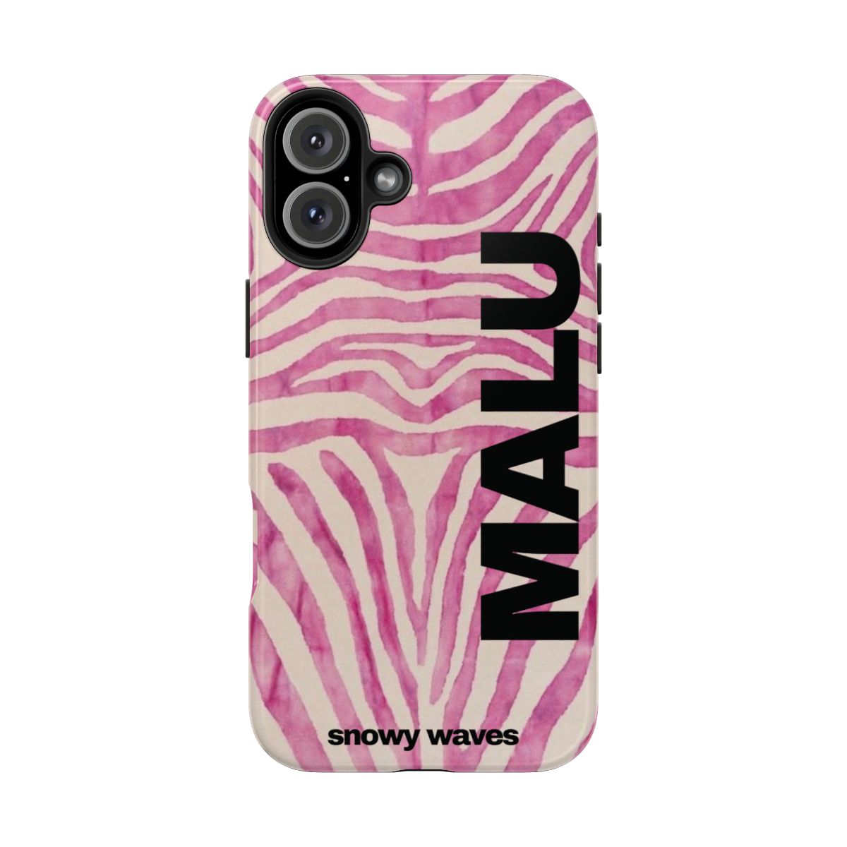 Custom Pink Zebra Phone Case
