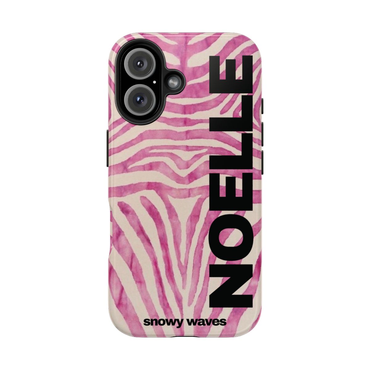 Custom Pink Zebra Phone Case