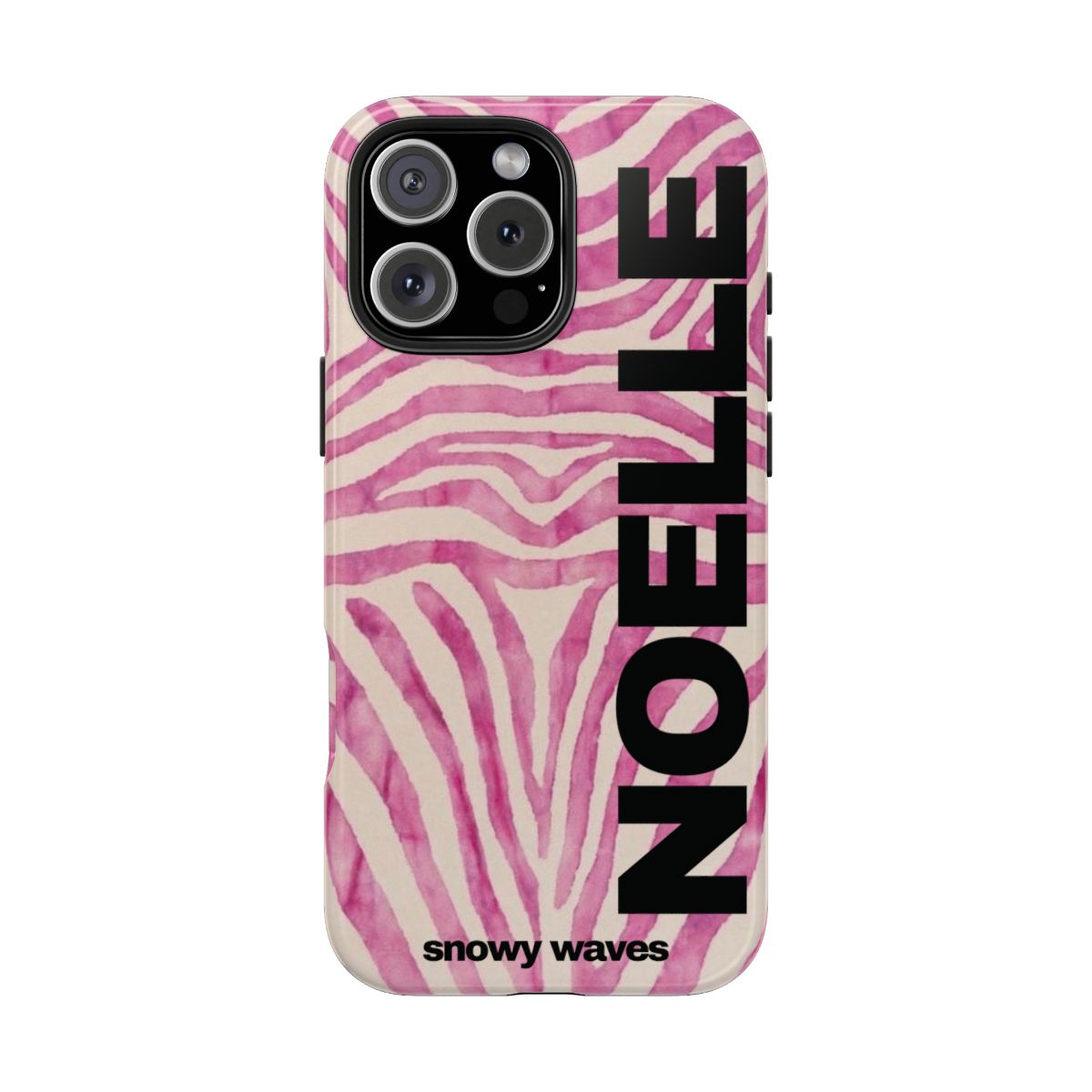 Custom Pink Zebra Phone Case