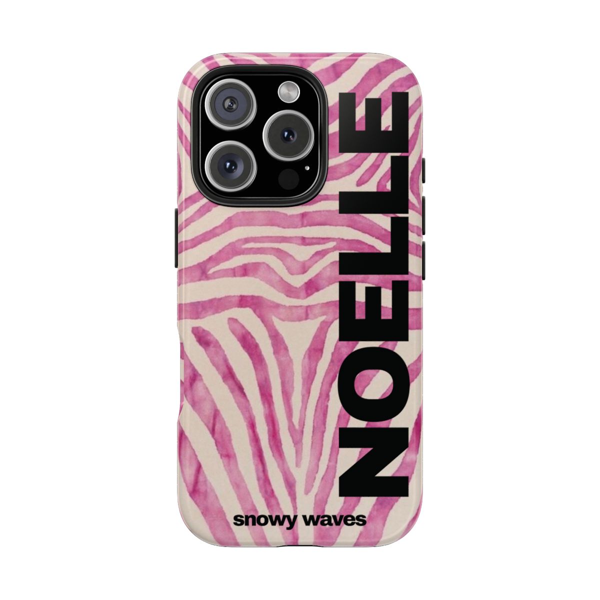 Custom Pink Zebra Phone Case