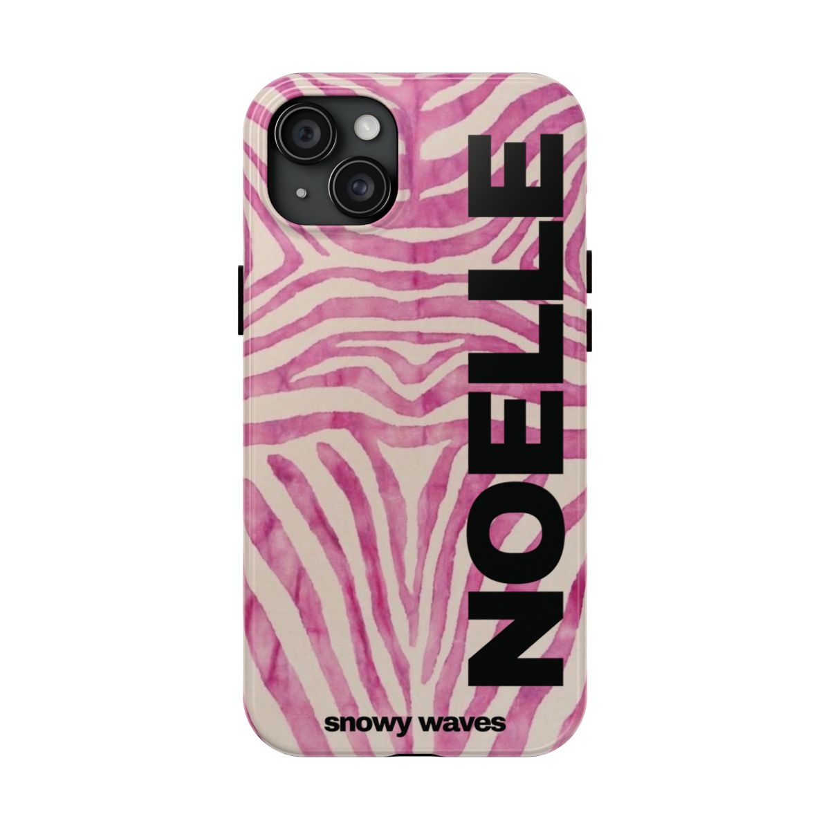 Custom Pink Zebra Phone Case