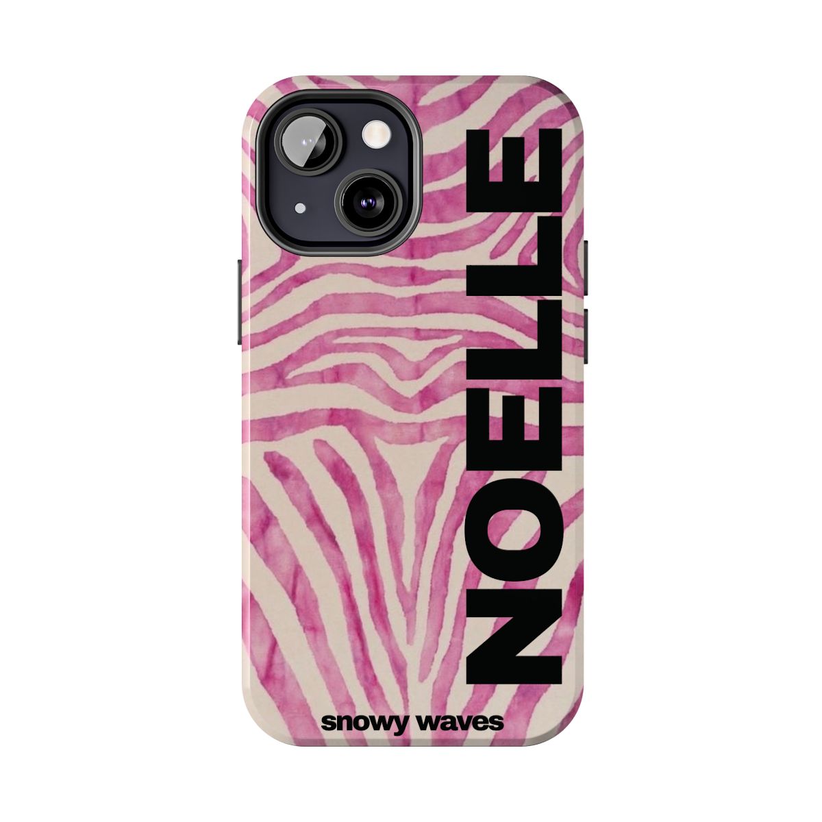 Custom Pink Zebra Phone Case