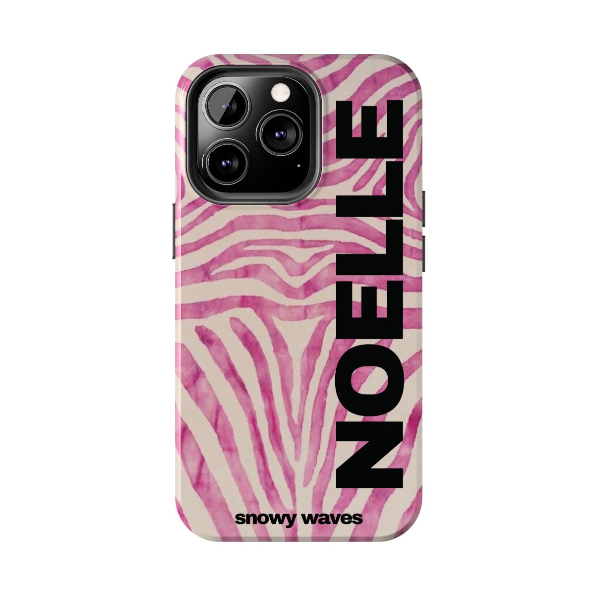 Custom Pink Zebra Phone Case