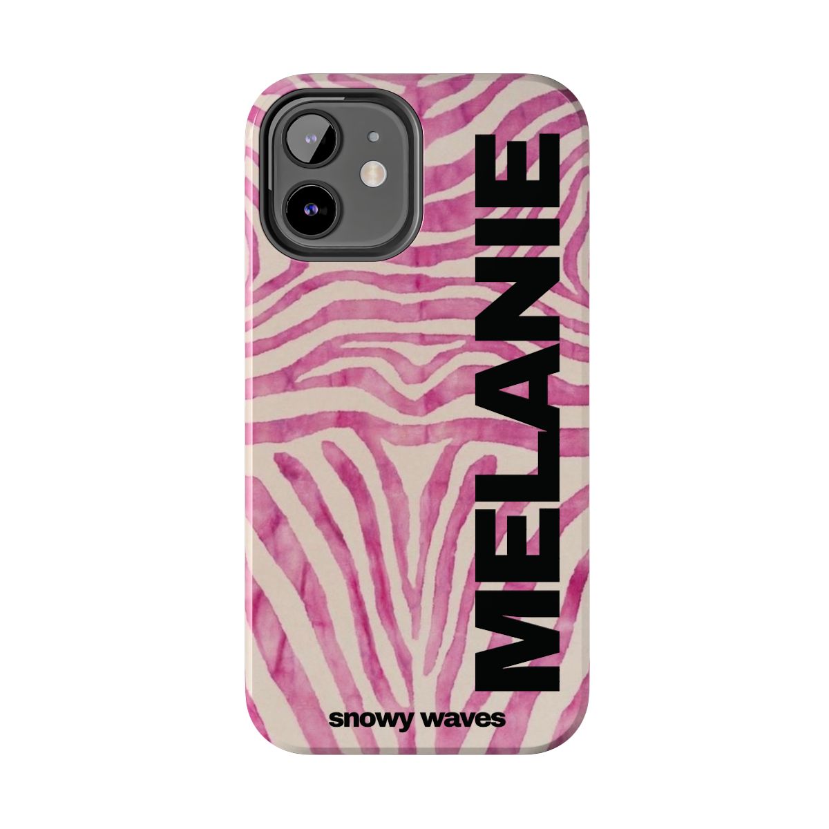 Custom Pink Zebra Phone Case