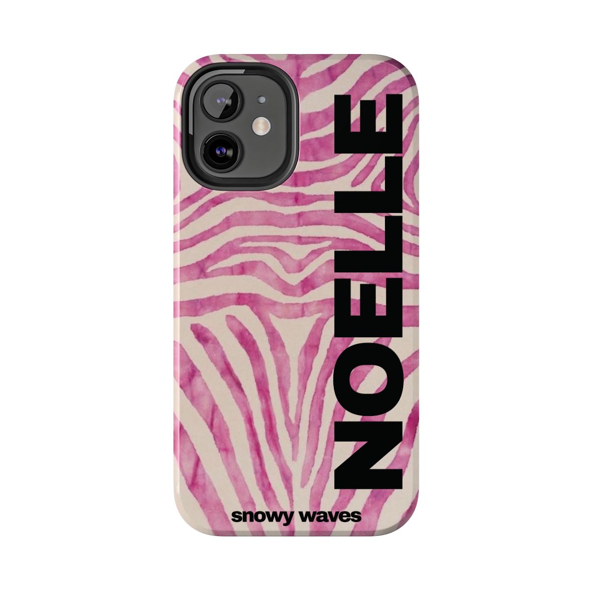 Custom Pink Zebra Phone Case