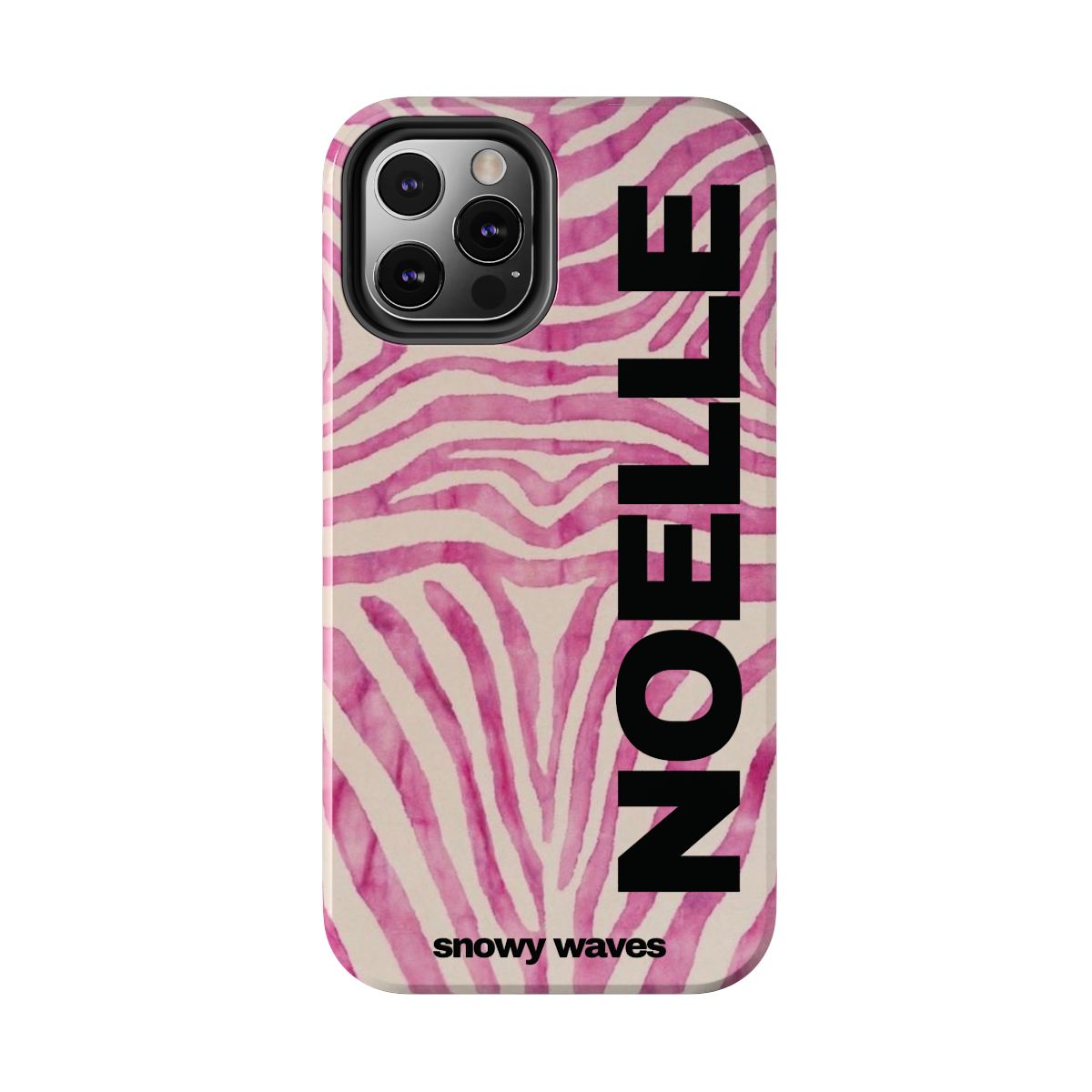 Custom Pink Zebra Phone Case