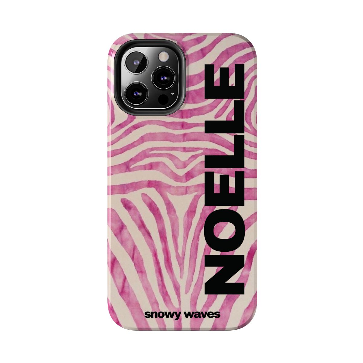 Custom Pink Zebra Phone Case