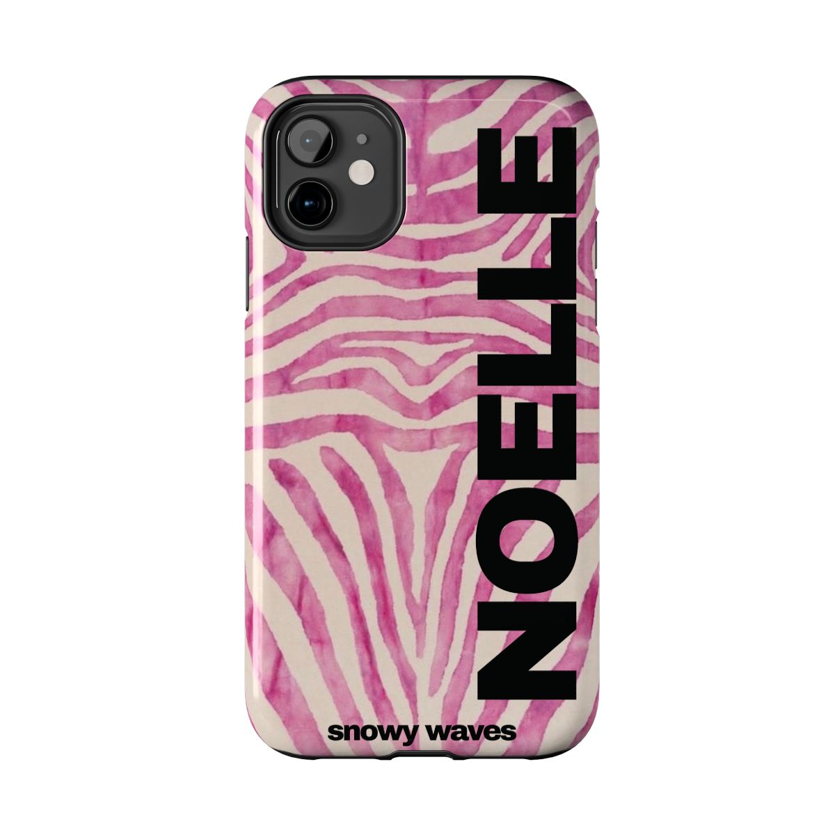 Custom Pink Zebra Phone Case