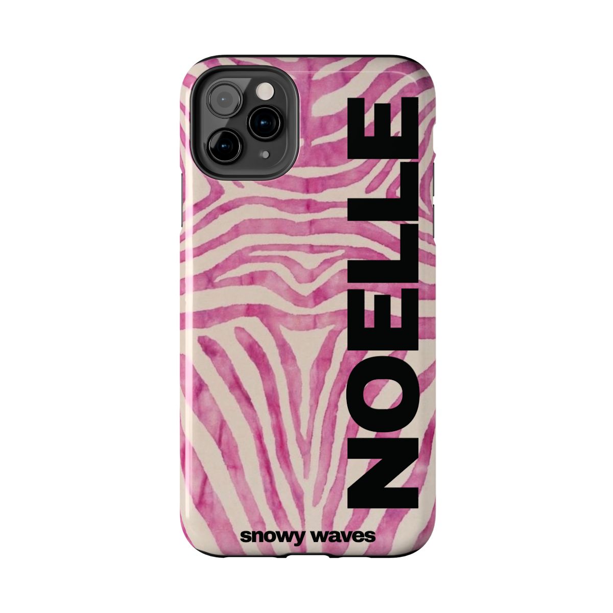 Custom Pink Zebra Phone Case