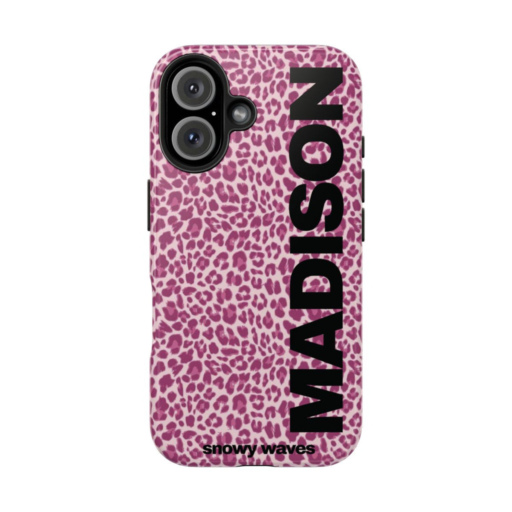 Custom Pink Leopard Phone Case