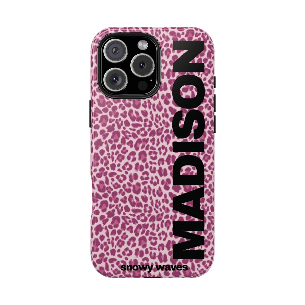 Custom Pink Leopard Phone Case