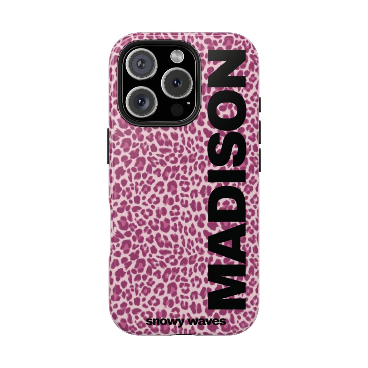Custom Pink Leopard Phone Case