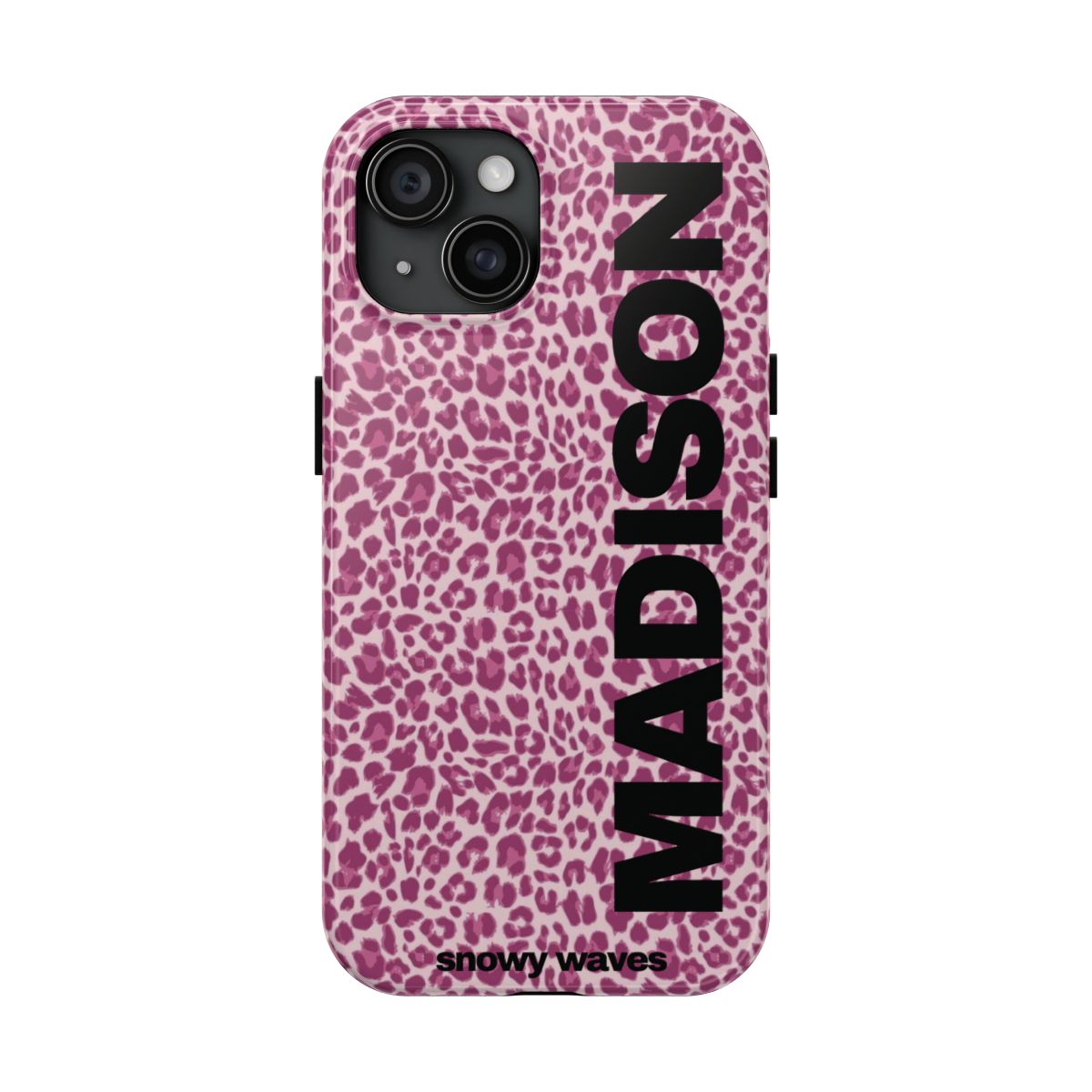 Custom Pink Leopard Phone Case