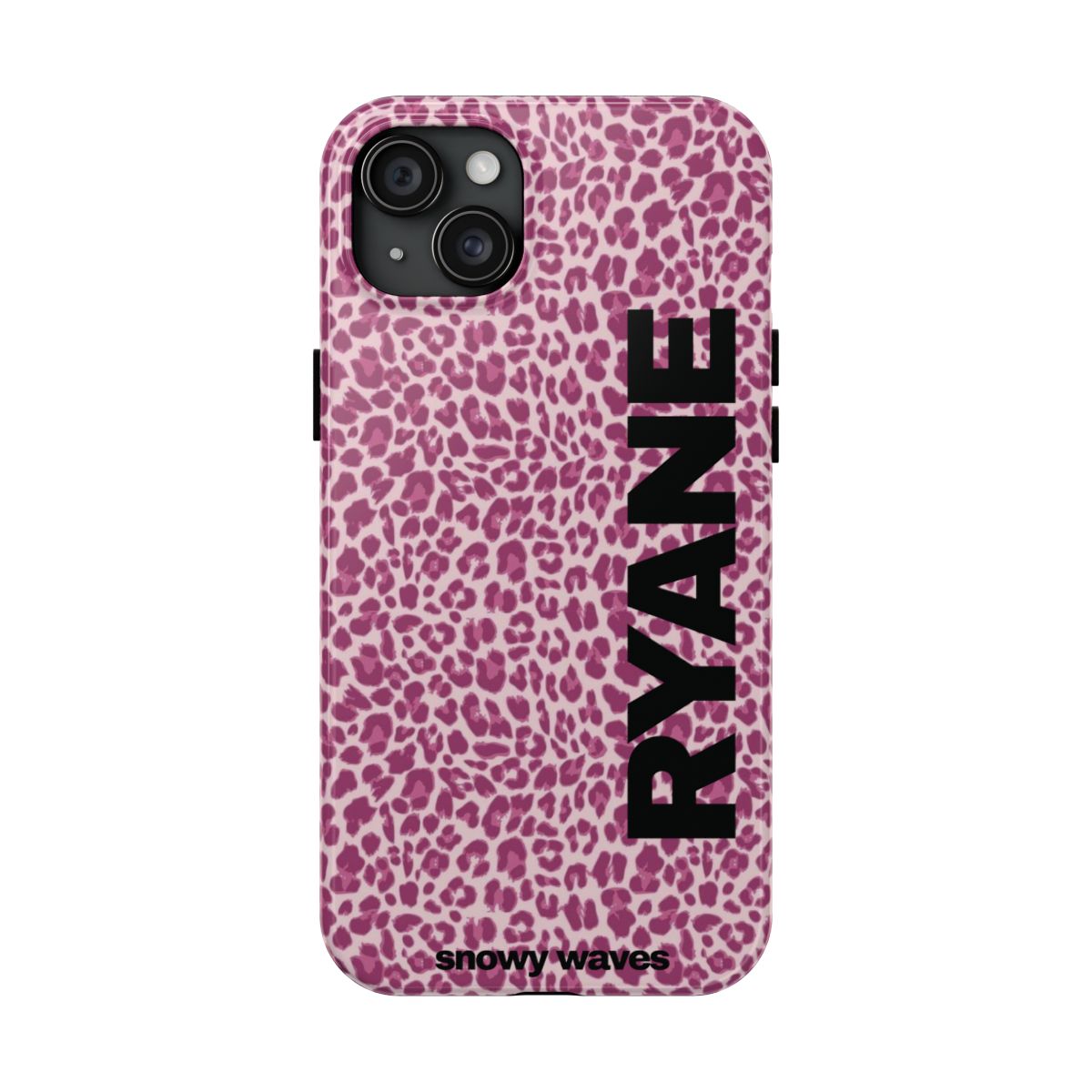 Custom Pink Leopard Phone Case