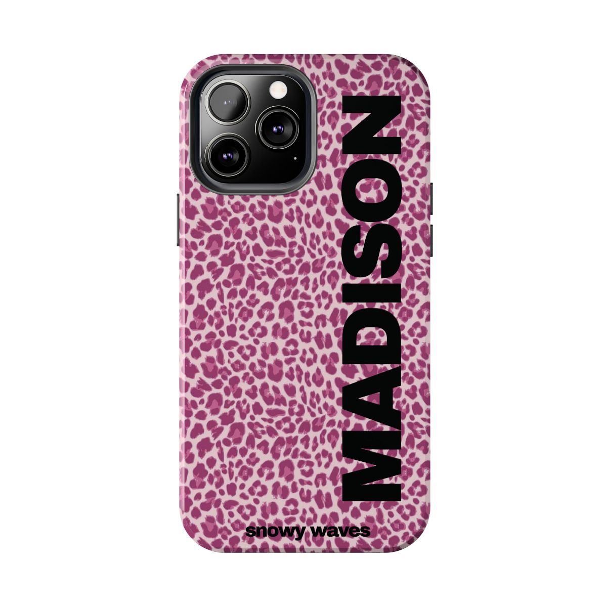 Custom Pink Leopard Phone Case