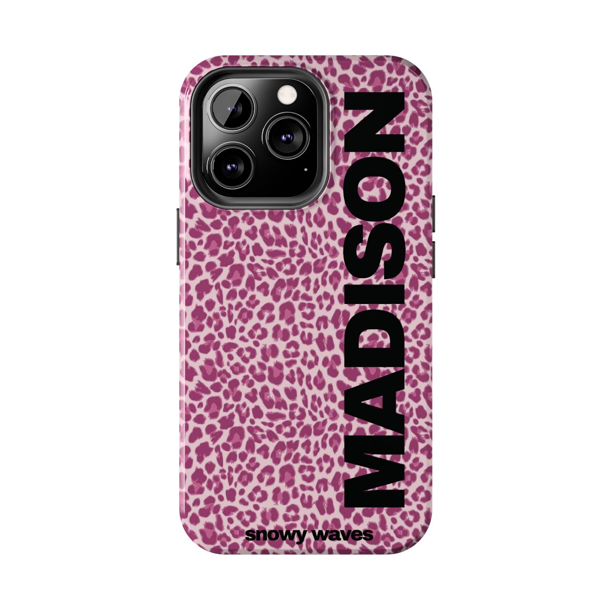 Custom Pink Leopard Phone Case