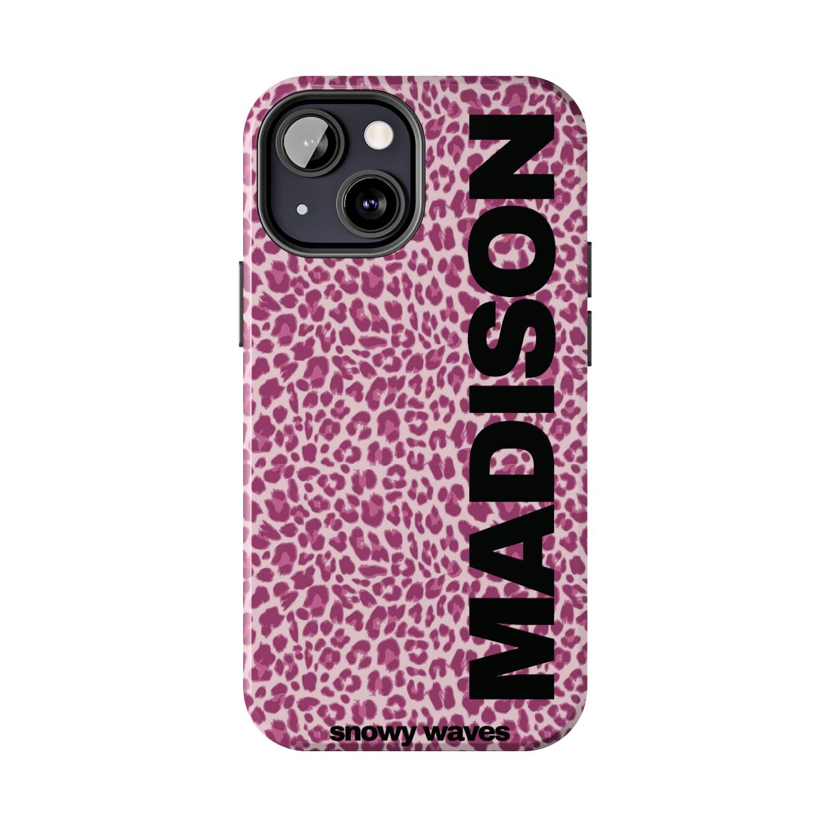 Custom Pink Leopard Phone Case