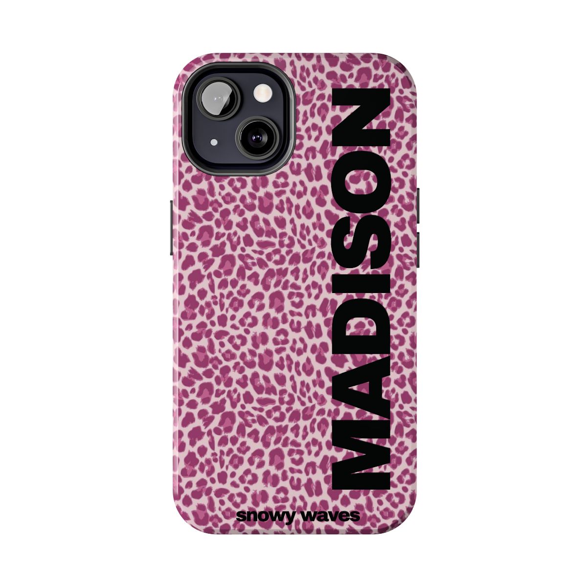 Custom Pink Leopard Phone Case