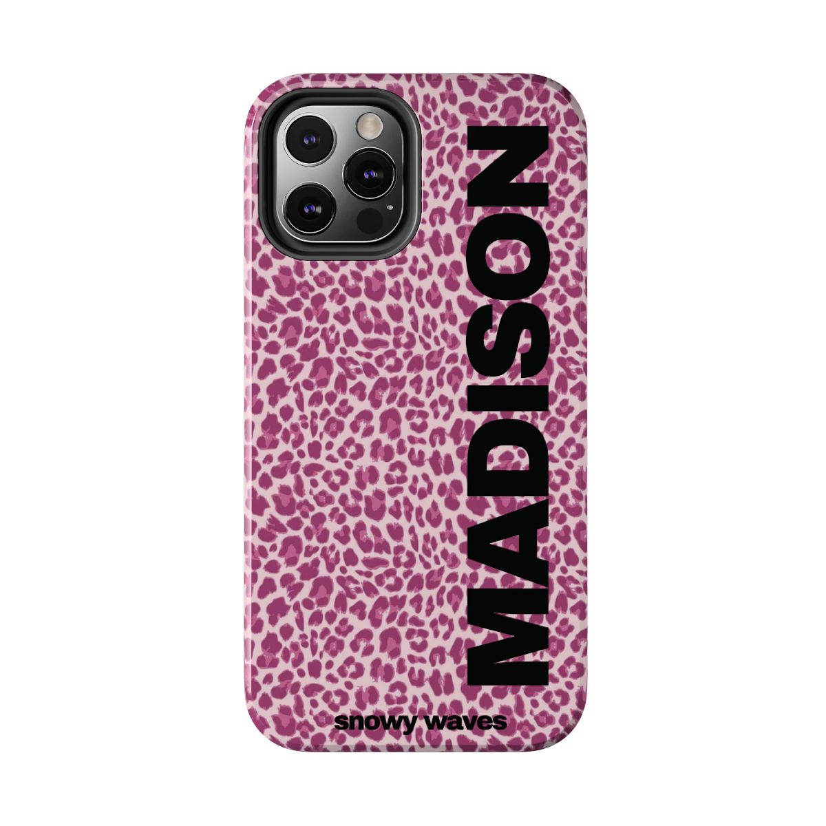 Custom Pink Leopard Phone Case